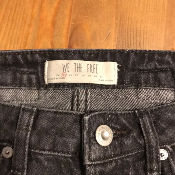 **SOLD**NWT Free people denim mini skirt - Picture 4 of 5